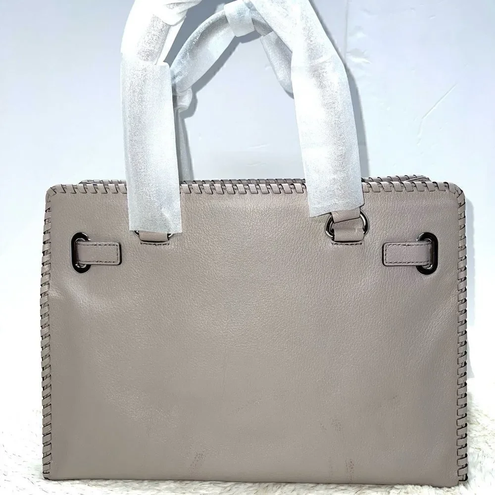 🔥🎁NWT! Michael Kors Whipped Hamilton EW Satchel Handbag Msrp:$498.00 - Picture 4 of 9
